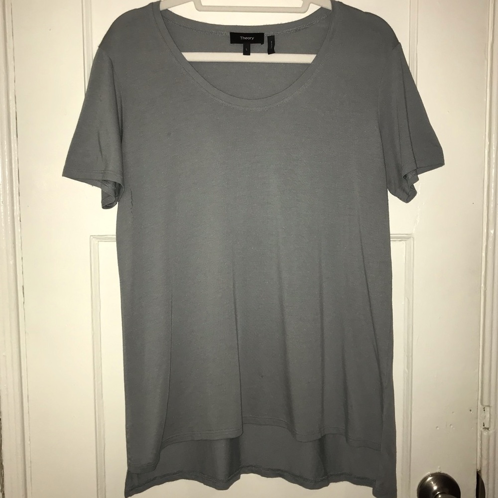 Theory easy scoop tee
